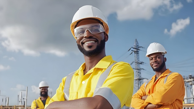 vecteezy three confident construction workers smile in helmets and 70099227 (1)